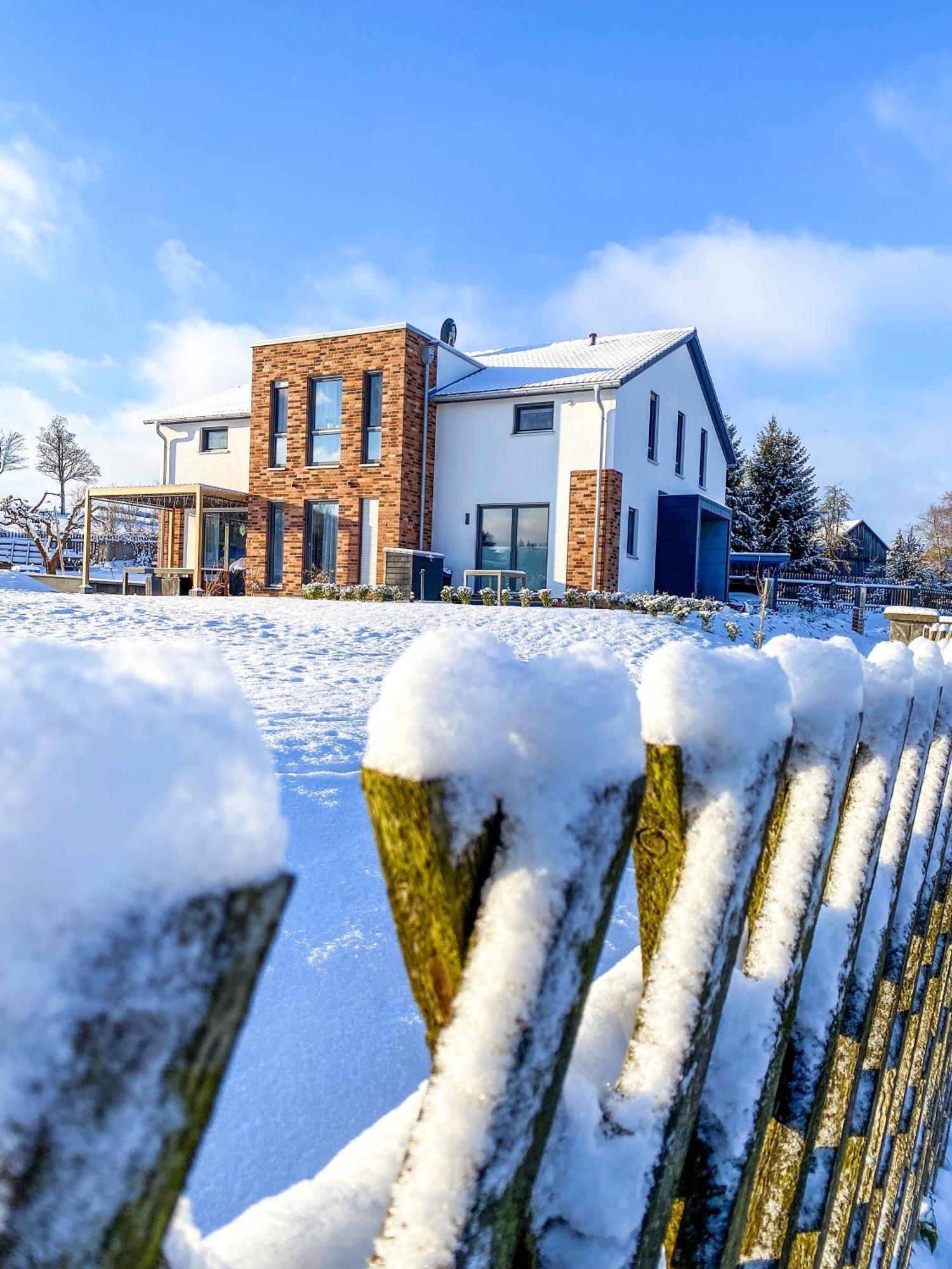 Fewo Zur Wasserburg Oelsnitz  Exterior foto